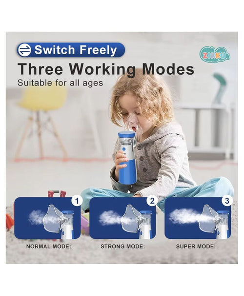 Portable Nebulizer - Whisper-Quiet Relief Anywhere