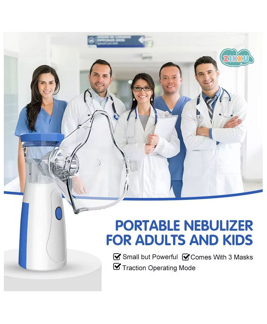 Portable Nebulizer - Whisper-Quiet Relief Anywhere