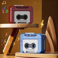 Retro Cassette Tape Keychain – Vintage Style with Click Sound